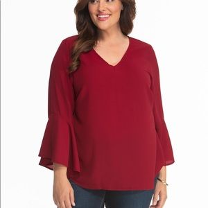 Kiyonna Ellie Crepe Blouse 3x